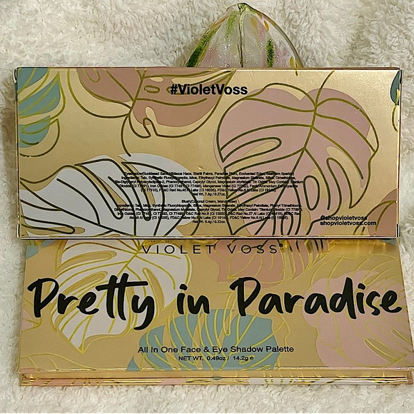 (NIB) - Pretty In Paradise Face & Shadow Palette - Violet Voss - Picture 7 of 9